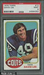David Lee #13 Football Cards 1976 Topps Prices