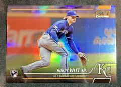 Bobby Witt Jr. [Chrome Orange] #2 Baseball Cards 2022 Stadium Club Prices