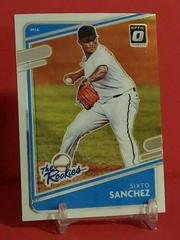 Sixto Sanchez #TR8 Baseball Cards 2021 Panini Donruss Optic The Rookies Prices