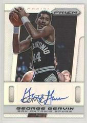 George Gervin Basketball Cards 2013 Panini Prizm Autograph Prices