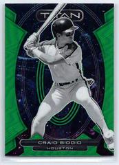 Craig Biggio [Green] #20 Baseball Cards 2023 Panini Chronicles Titan Prices