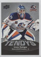 Olivier Rodrigue Hockey Cards 2022 Upper Deck AHL Tendys Prices