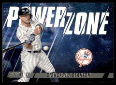 Giancarlo Stanton #PZ-18 Baseball Cards 2022 Stadium Club Power Zone Prices
