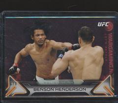 Benson Henderson [Red] #35 Ufc Cards 2016 Topps UFC Knockout Prices