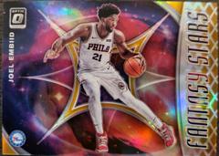 Joel Embiid [Orange] #3 Basketball Cards 2019 Panini Donruss Optic Fantasy Stars Prices