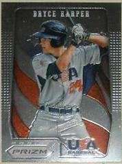 Bryce Harper Baseball Cards 2012 Panini Prizm USA Baseball Prices