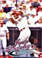 Juan Gonzalez Baseball Cards 1999 Ultra Prices