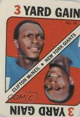 Clifton McNeil #36 Football Cards 1971 Topps Game Cards Prices