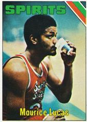 Maurice Lucas Basketball Cards 1975 Topps Prices
