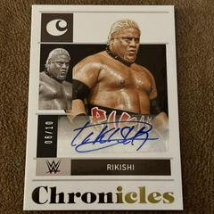 Rikishi [Gold] Wrestling Cards 2022 Panini Chronicles WWE Signatures Prices