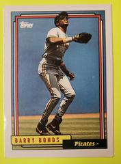 Barry Bonds Baseball Cards 1992 Topps Prices