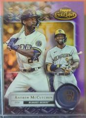 Andrew McCutchen [Class 1 Purple] #3 Baseball Cards 2022 Topps Gold Label Prices