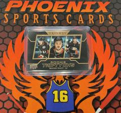 Brayden Tracey Hockey Cards 2022 Upper Deck Trilogy Rookie Triptychs Prices