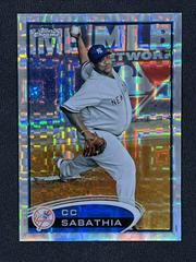 CC Sabathia [Xfractor] #14 Baseball Cards 2012 Topps Chrome Prices