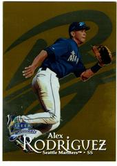 Alex Rodriguez [Gold] #39G Baseball Cards 1999 Fleer Brilliants Prices