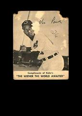 Vic Power Baseball Cards 1960 Kahn's Wieners Prices