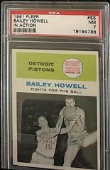 Bailey Howell In Action Basketball Cards 1961 Fleer Prices