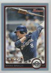 Ryan Braun [Blue] #1 Baseball Cards 2010 Bowman Prices