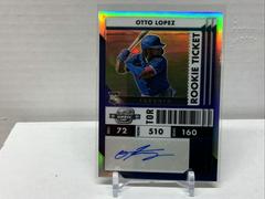 Otto Lopez [Rookie Ticket] #19 Baseball Cards 2022 Panini Chronicles Contenders Rookie Ticket Autographs Prices