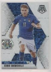 Ciro Immobile [White Circle] #138 Soccer Cards 2021 Panini Mosaic UEFA Euro 2020 Prices