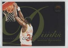 Hakeem Olajuwon Basketball Cards 1993 Skybox Premium Dynamic Dunks Prices