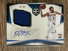 Obi Toppin Basketball Cards 2020 Panini Chronicles Limited Rookie Jersey Autographs Prices