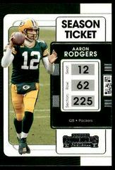 Aaron Rodgers Football Cards 2021 Panini Contenders Prices