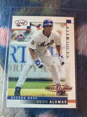 Roberto Alomar Baseball Cards 2003 Leaf Prices