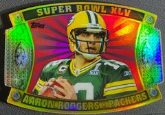 Aaron Rodgers Football Cards 2011 Topps Super Bowl Legends Die Cut Prices
