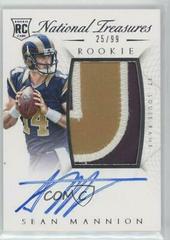 Sean Mannion [Autograph Patch] #127 Football Cards 2015 Panini National Treasures Prices