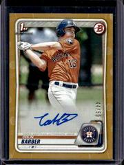 Colin Barber [Gold] #PA-CB Baseball Cards 2020 Bowman Paper Prospect Autographs Prices