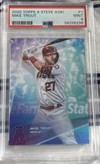 Mike Trout #1 Baseball Cards 2020 Topps X Steve Aoki Prices