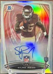 Silas Redd #69 Football Cards 2014 Bowman Chrome Rookie Autograph Prices