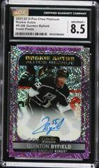 Quinton Byfield [Violet Pixels] #R-QB Hockey Cards 2021 O-Pee-Chee Rookie Autographs Prices
