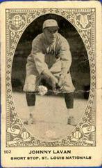 Johnny Lavan #102 Baseball Cards 1922 Neilson's Chocolate Type I Prices