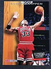 Scottie Pippen Basketball Cards 1993 Hoops Supreme Court Prices