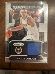 Aaron Gordon Basketball Cards 2021 Panini Prizm Sensational Swatches Prices