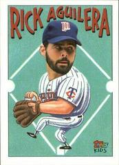 Rick Aguilera #114 Baseball Cards 1992 Topps Kids Prices