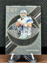 Tony Romo #HT-10 Football Cards 2021 Panini Select Hidden Talents Prices
