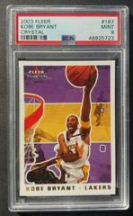 Kobe Bryant [Crystal] Basketball Cards 2003 Fleer Prices