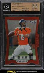 Peyton Manning [Red Prizm Die Cut] #60 Football Cards 2012 Panini Prizm Prices