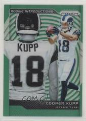 Cooper Kupp [Green Prizm] #9 Football Cards 2017 Panini Prizm Rookie Introductions Prices