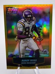 Randy Moss [Gold Chrome Refractor] Football Cards 2004 Topps Draft Picks & Prospects Prices