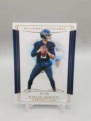 Marcus Mariota [Gold] #93 Football Cards 2018 National Treasures Prices