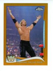 Diamond Dallas Page [Gold] #99 Wrestling Cards 2014 Topps Chrome WWE Prices