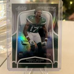 Garrett Wilson [Spectrum Green] #INT-5 Football Cards 2022 Panini Absolute Introductions Prices