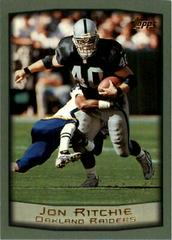 Jon Ritchie #22 Football Cards 1999 Topps Prices
