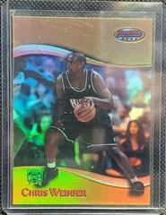 Chris Webber [Refractor] Basketball Cards 1998 Bowman's Best Prices