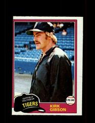Kirk Gibson [Gray Back] Baseball Cards 1981 O Pee Chee Prices