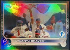Atlanta Braves [Black] #164 Baseball Cards 2022 Topps 1st Edition Prices